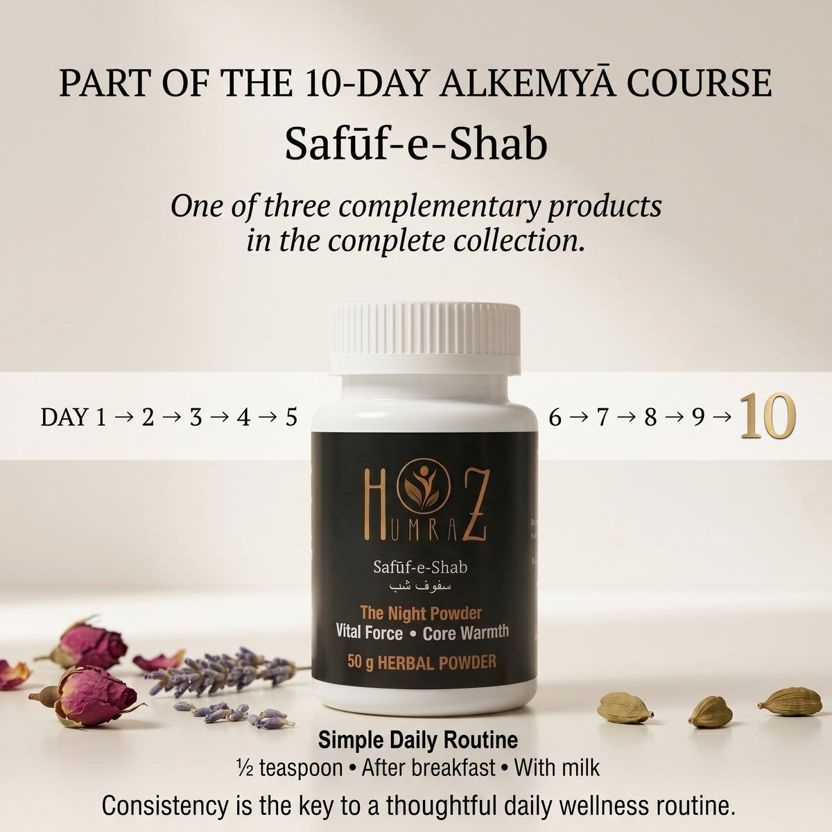 Safūf-e-Shab | Traditional Herbal Powder for Men