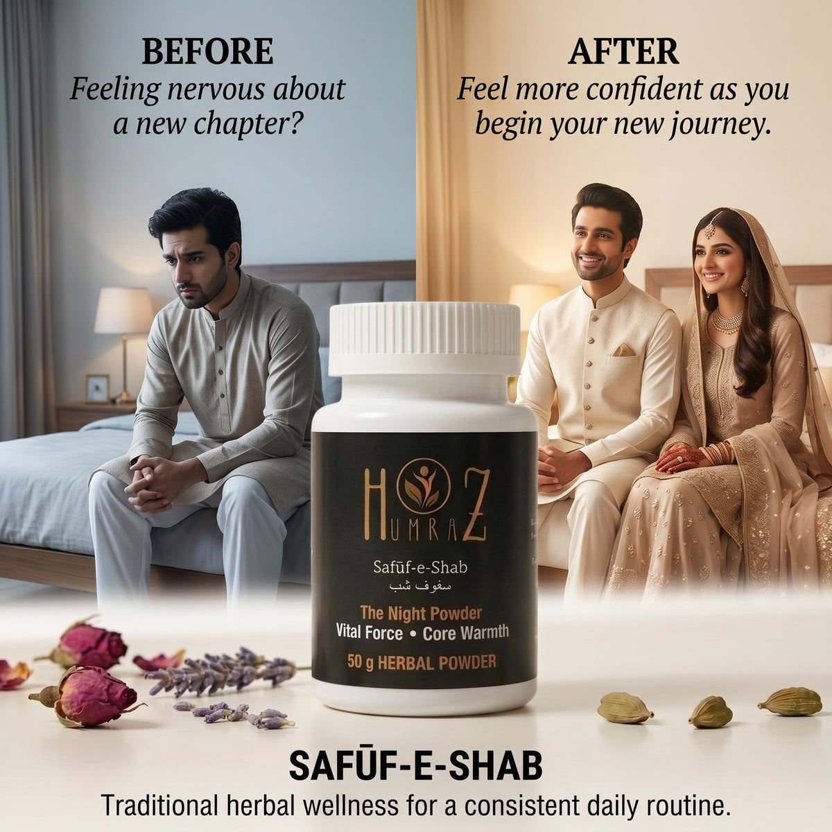 Safūf-e-Shab | Traditional Herbal Powder for Men
