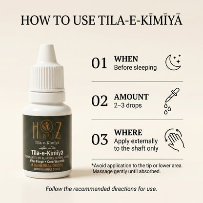 Tila-e-Kīmīyā | Traditional Herbal Drops for Men