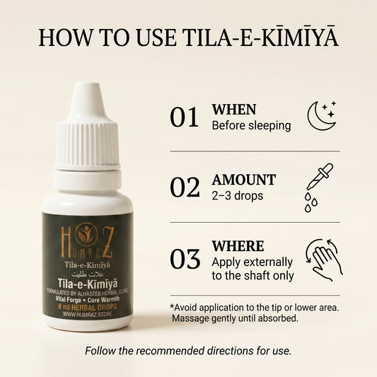 Tila-e-Kīmīyā | Traditional Herbal Drops for Men