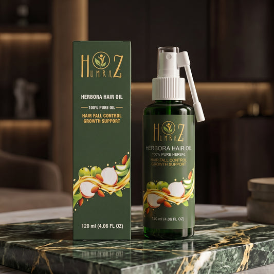 Herbora Hair Oil – 100% Pure Herbal Hair Oil | 120ml