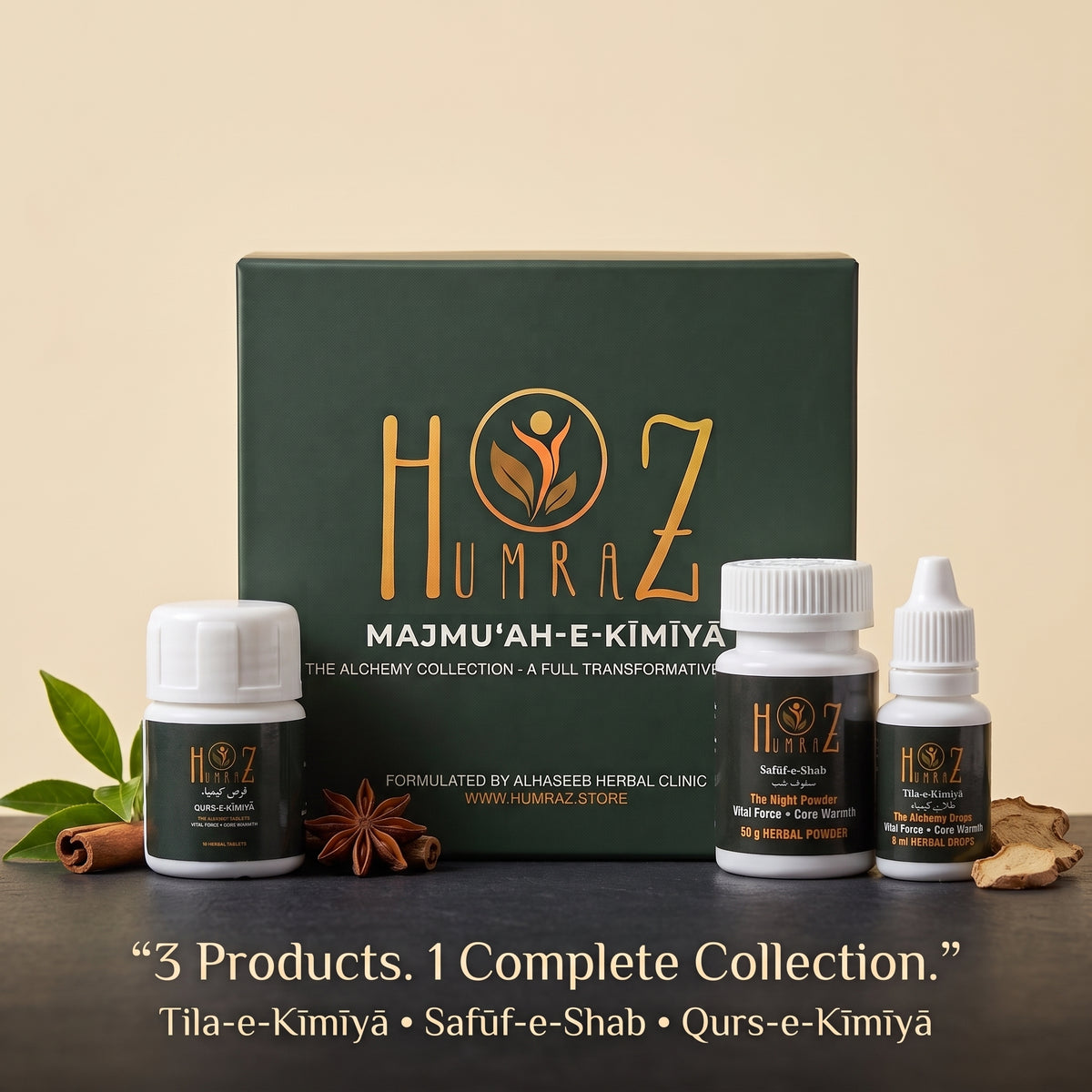 Majmū‘ah-e-Kīmīyā | 10-Day Herbal Men’s Wellness Course