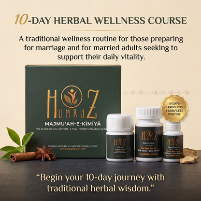 Majmū‘ah-e-Kīmīyā | 10-Day Herbal Men’s Wellness Course